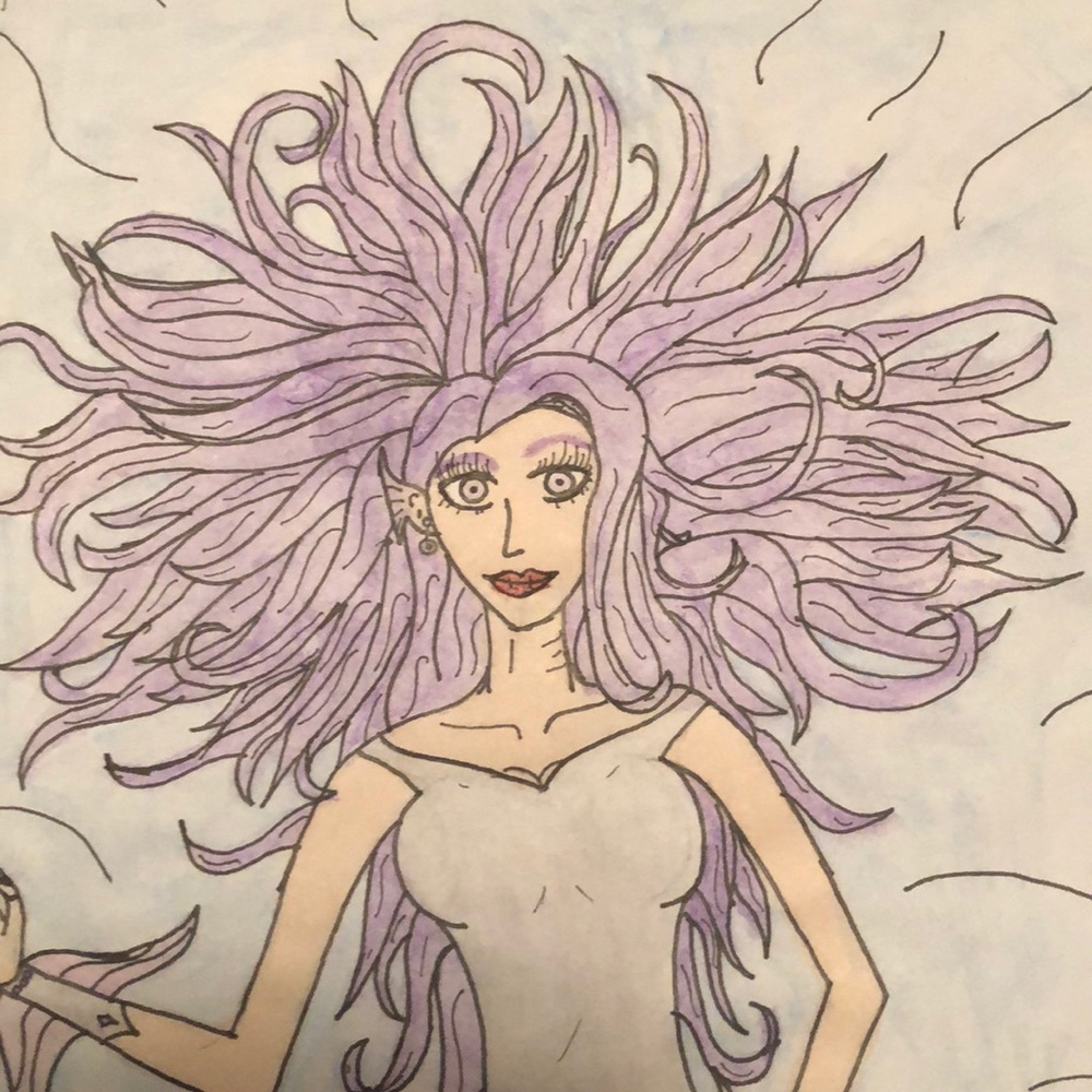 Siren Mermaid Traditional Art